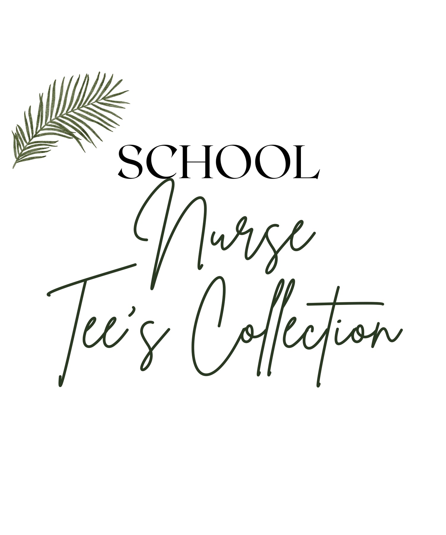 School Nurse Tee's Collection